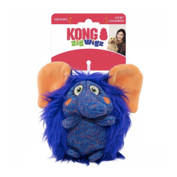 Kong Zigwigz Elefant hundeletj Str. M